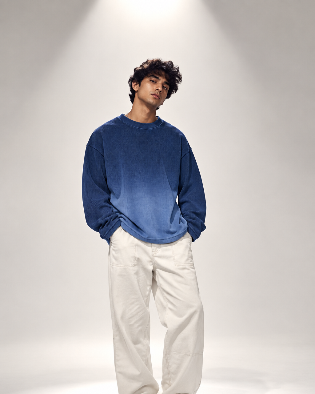 Denim Waffle