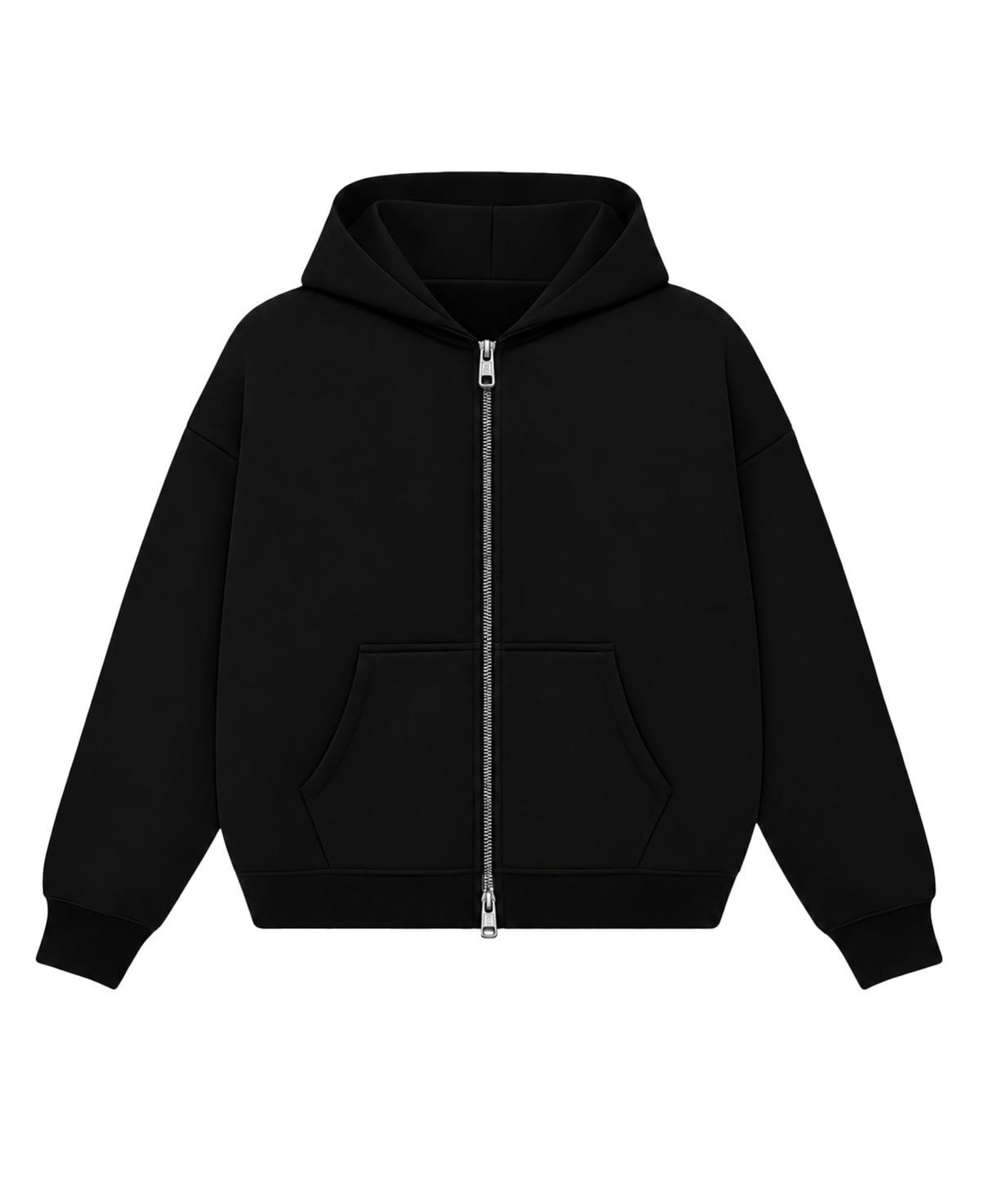 Black Double Zip