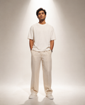 SOLN White Waffle Knit Tshirt