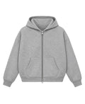 Grey Double Zip