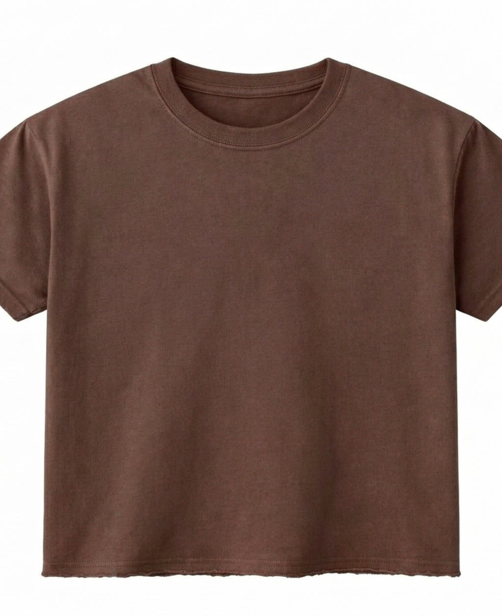 Brown Boxy Tshirt