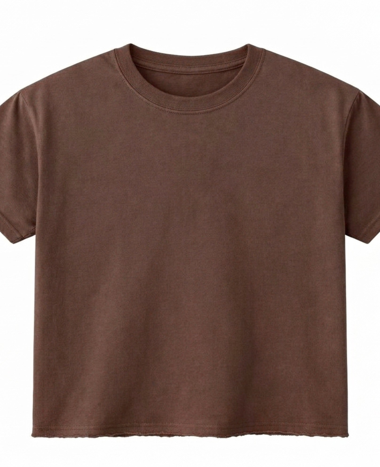 Brown Boxy Tshirt