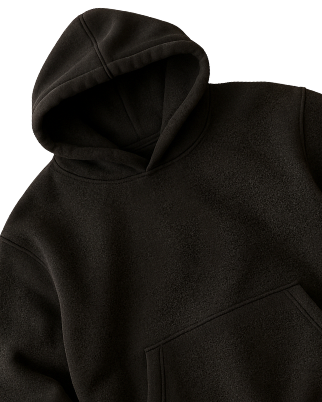 SOLN Solid Black Hoodie