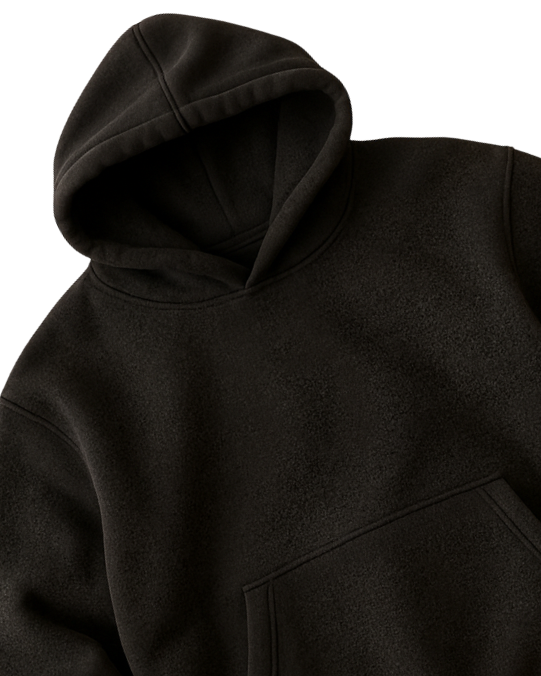 SOLN Solid Black Hoodie