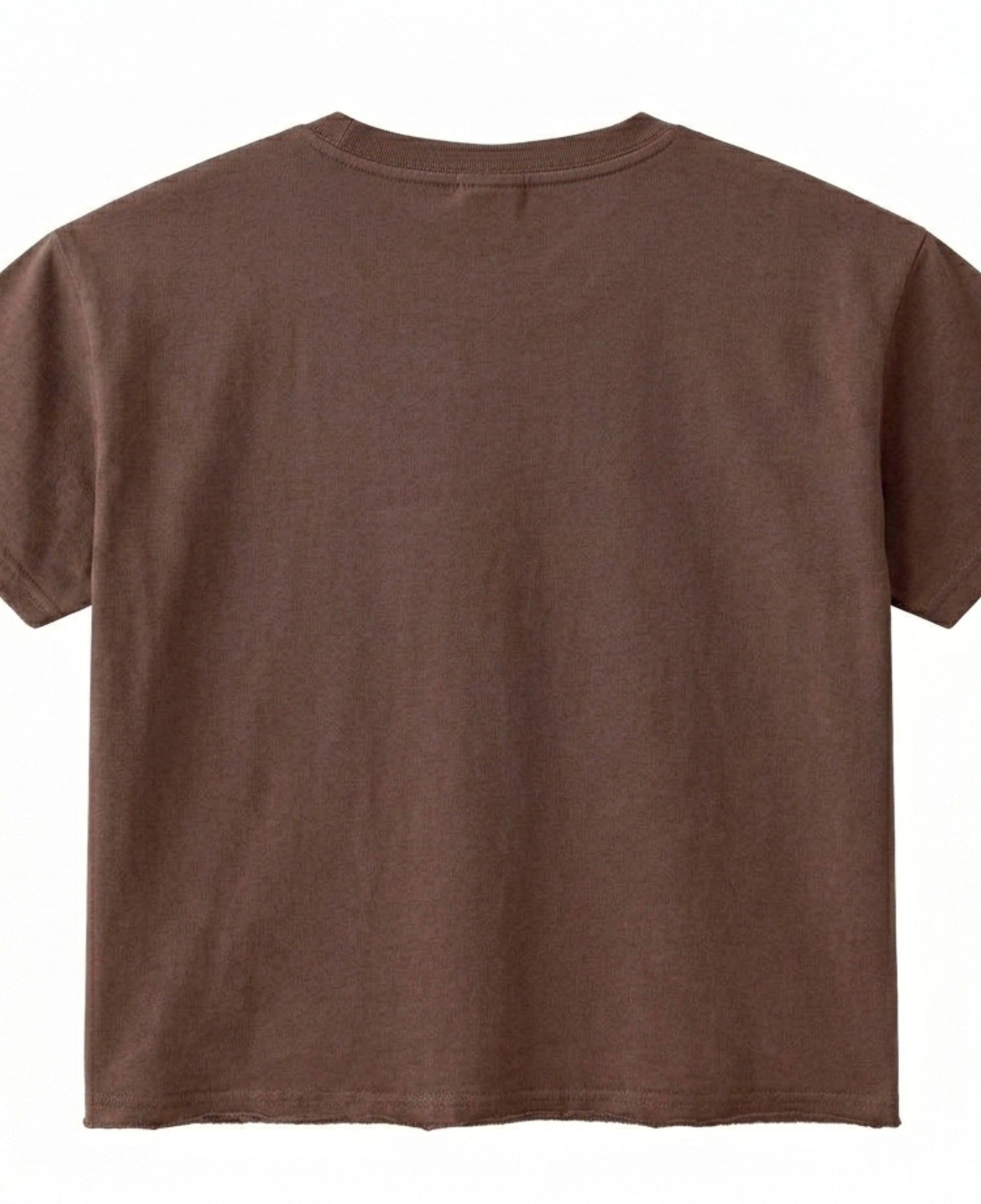 Brown Boxy Tshirt