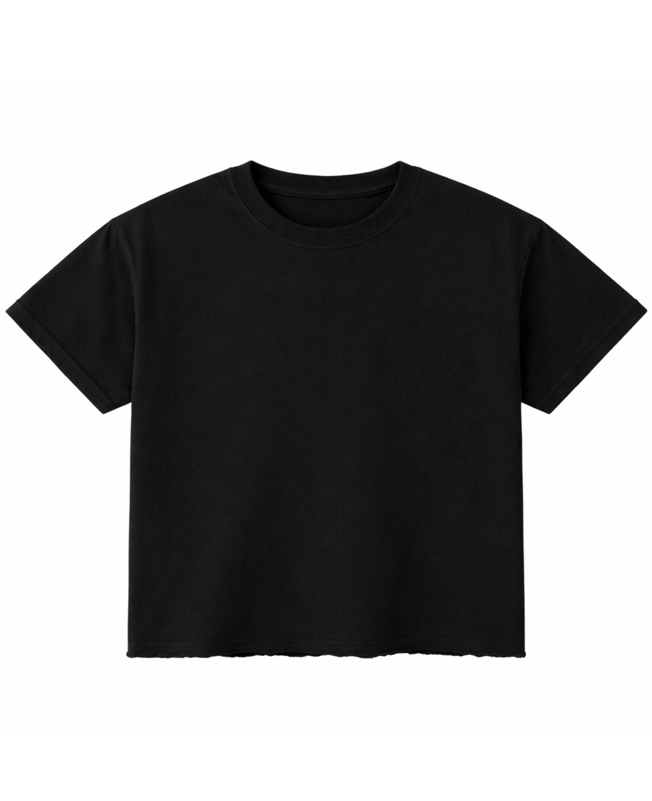 Black Boxy Tshirt