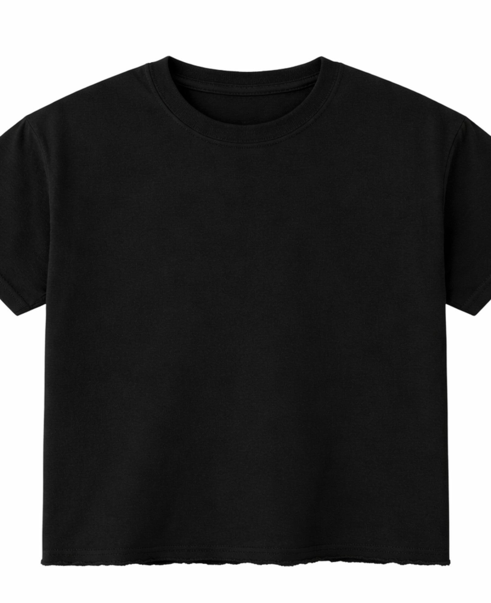 Black Boxy Tshirt
