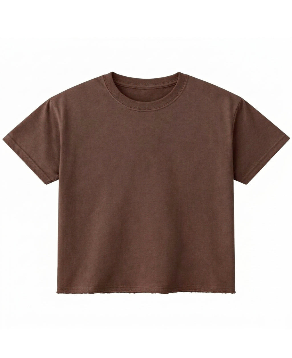Brown Boxy Tshirt