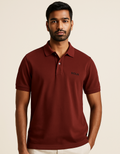 SOLN Burgundy Classic Polo