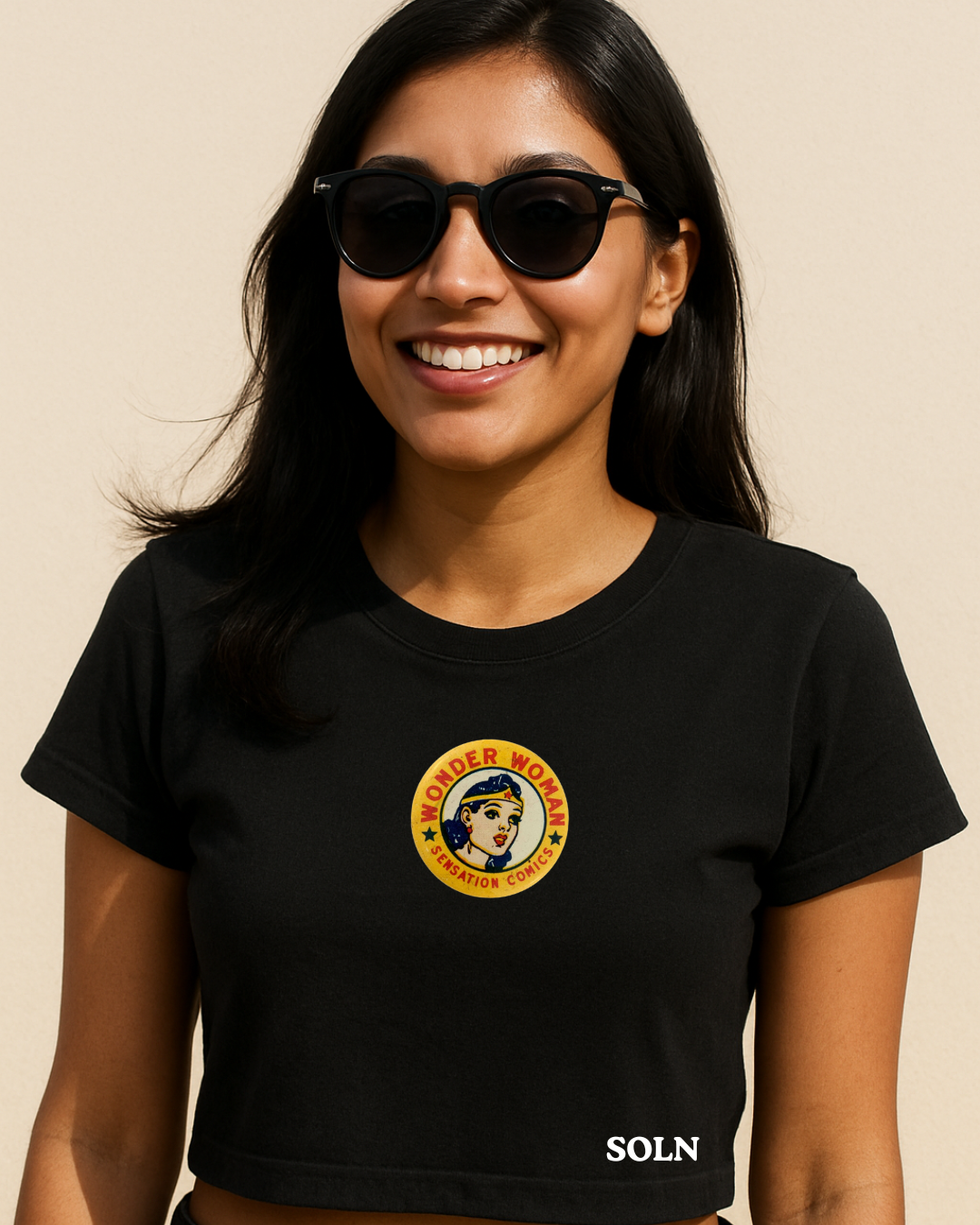 SOLN Wonder Badge Crop
