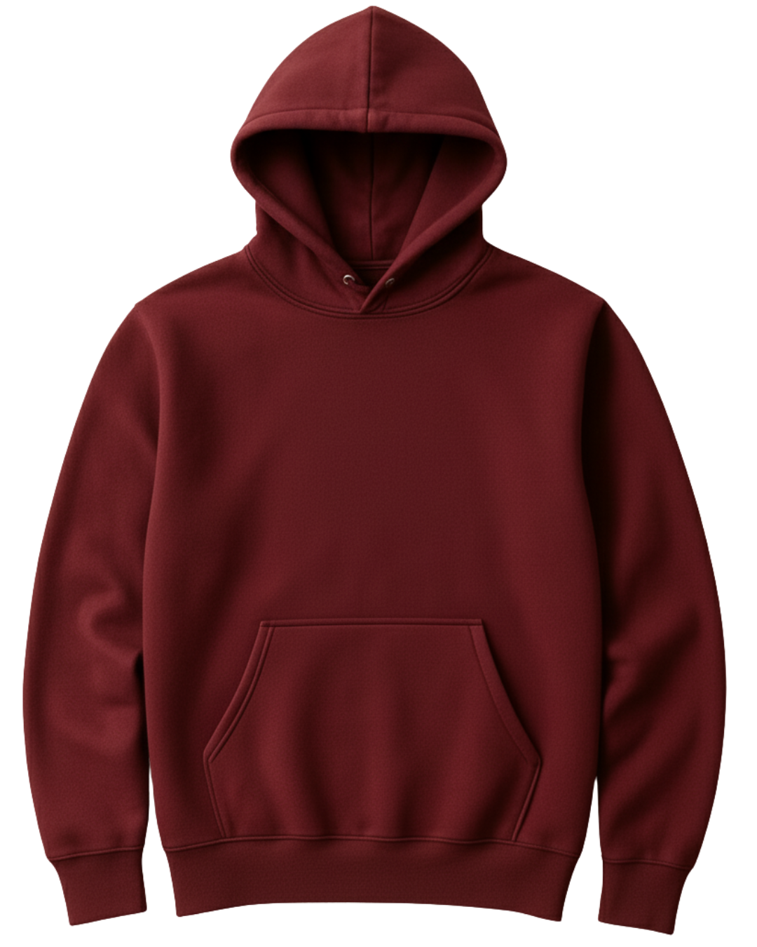 SOLN Solid Maroon Hoodie