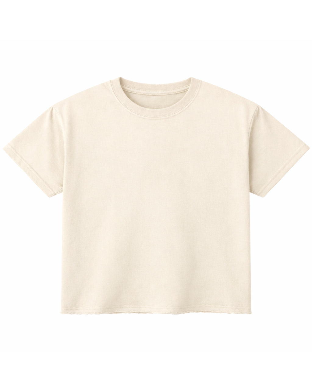 White Boxy Tshirt