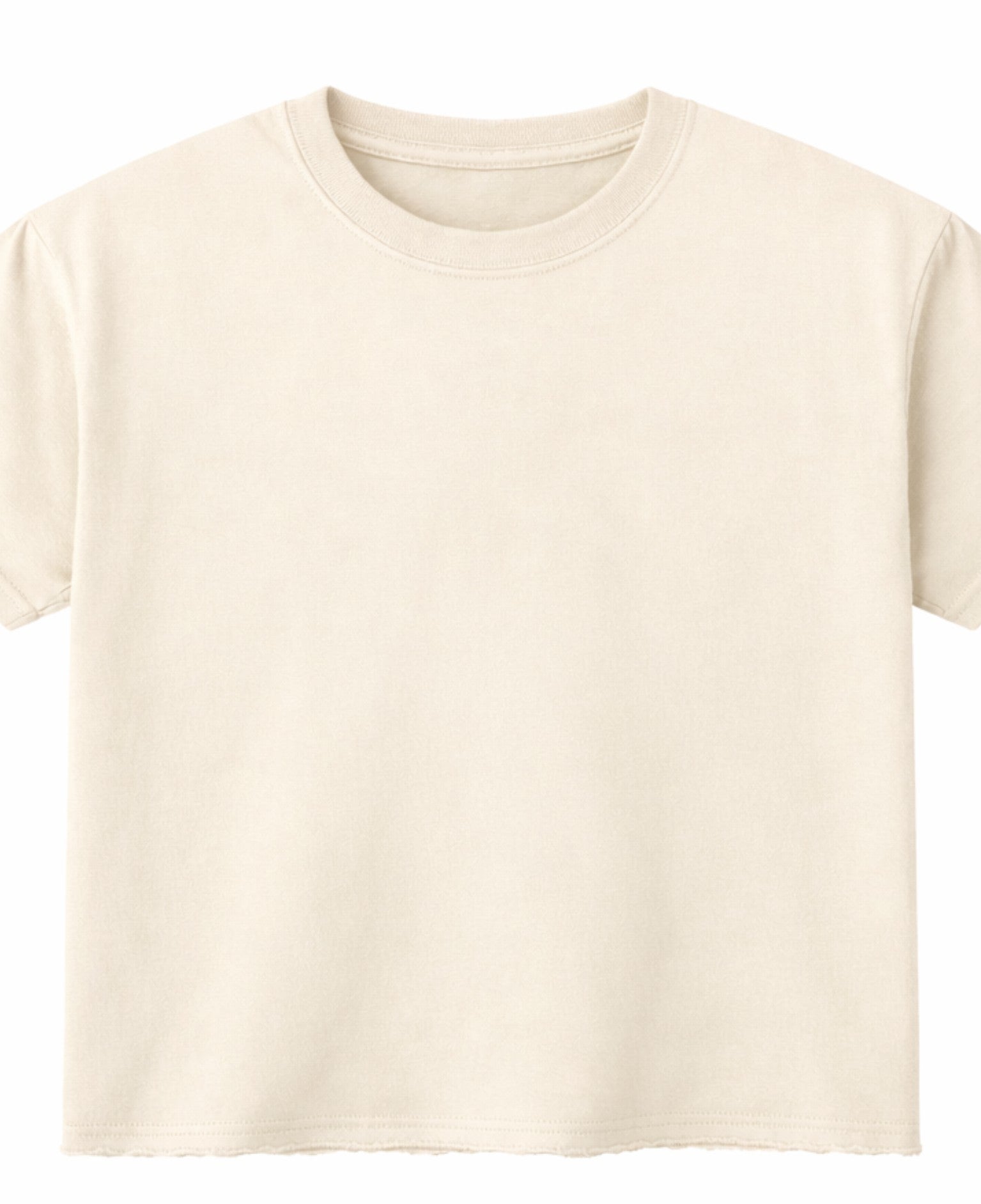 White Boxy Tshirt
