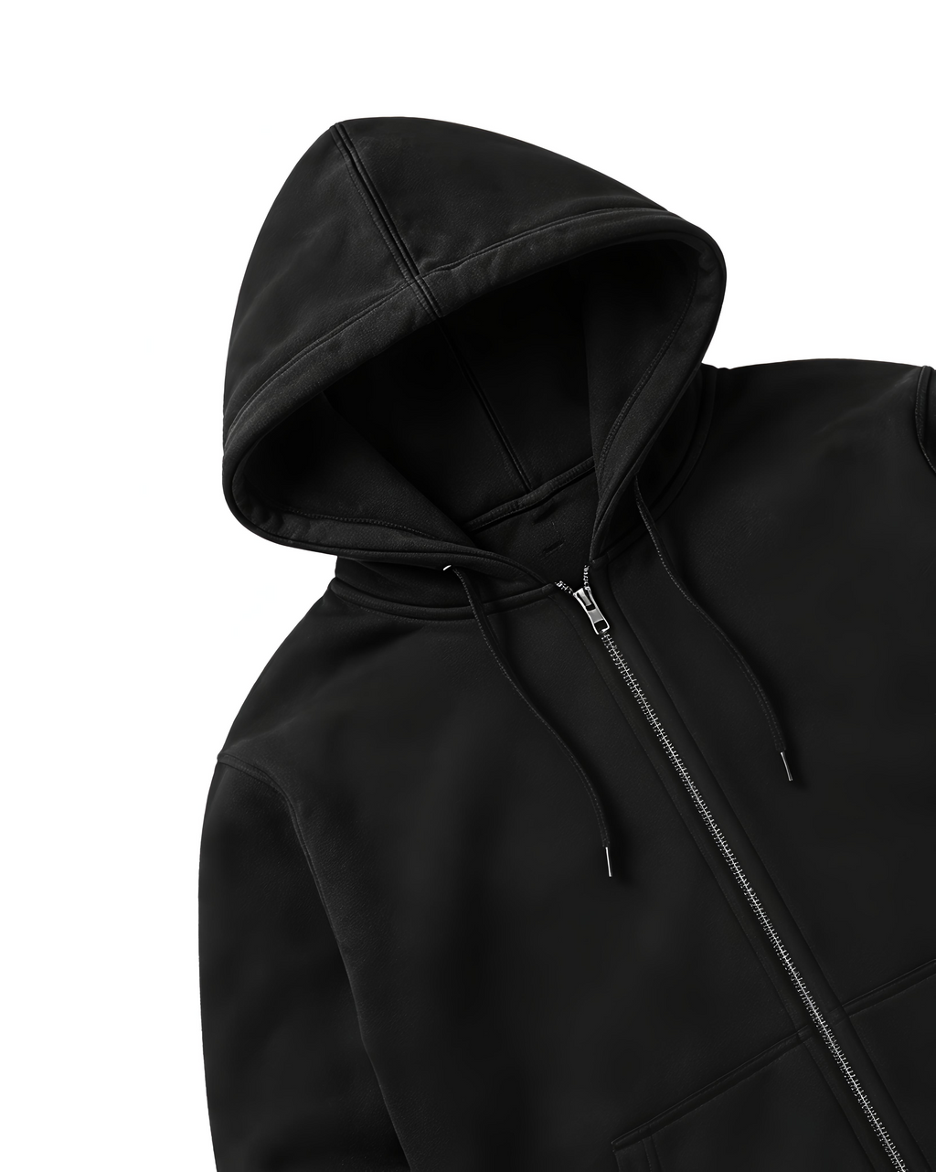 SOLN Black Zip Up
