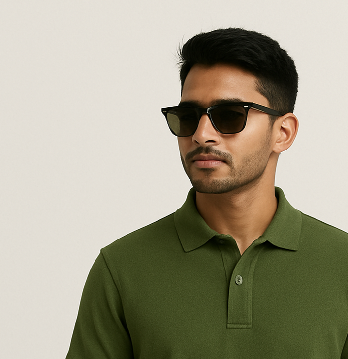 The Army Green Polo