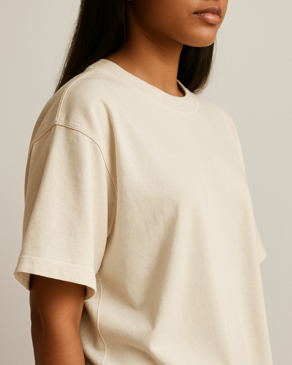 SOLN Basic Ivory Tee