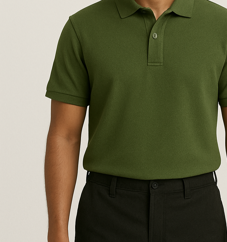 The Army Green Polo