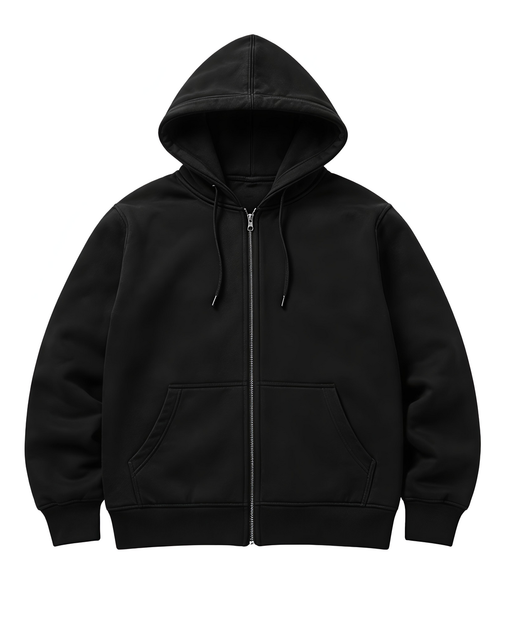 SOLN Black Zip Up