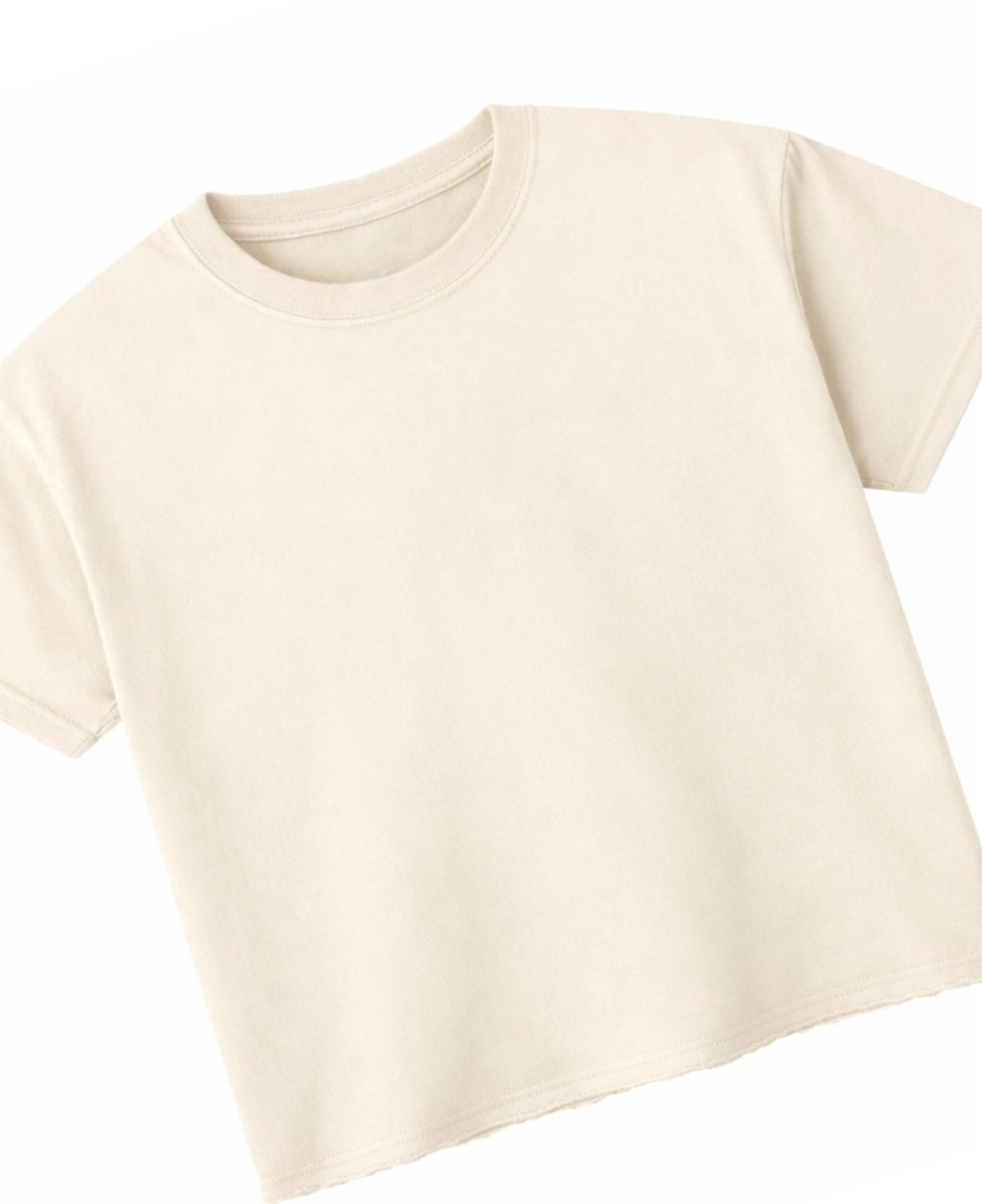 White Boxy Tshirt