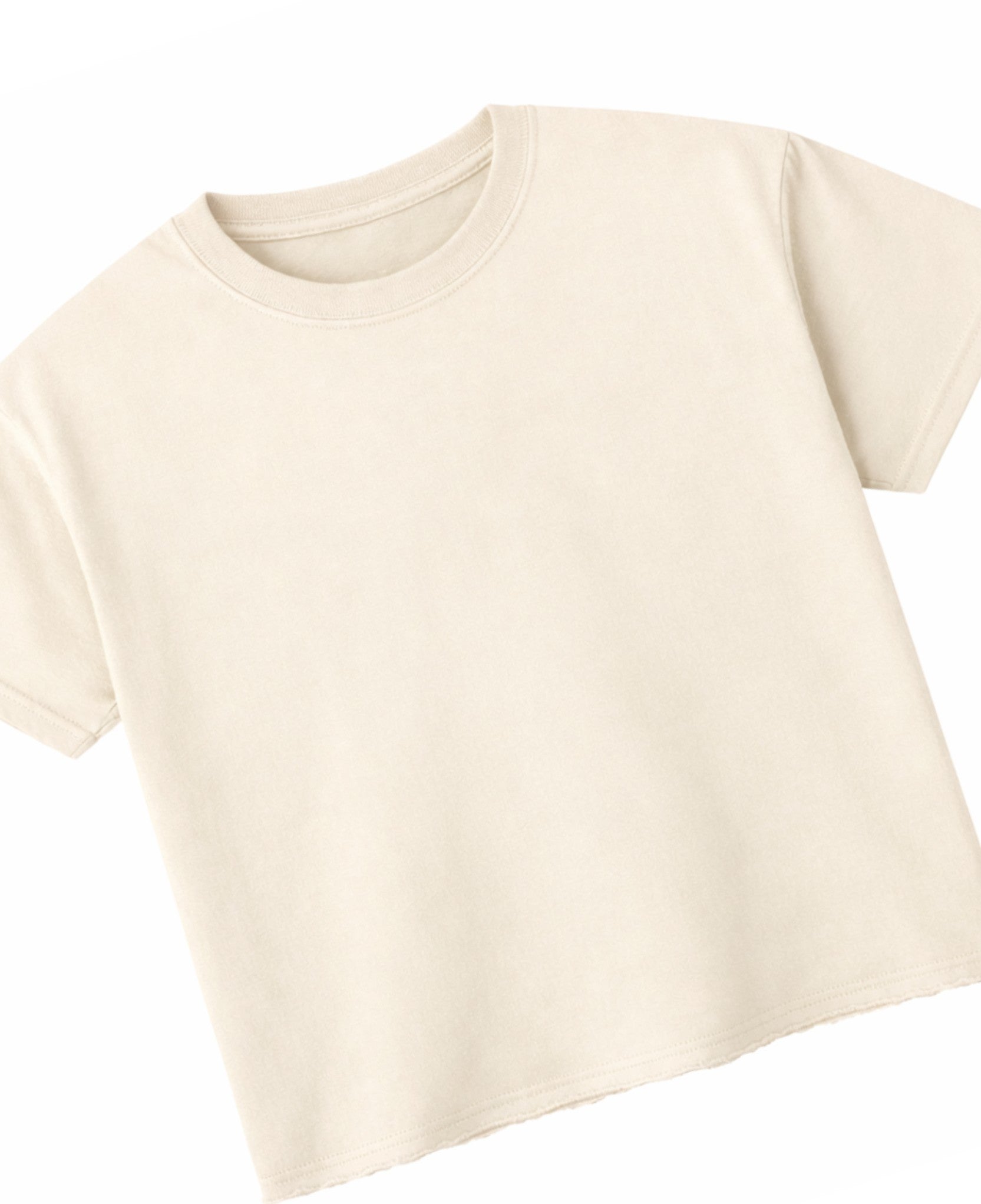 White Boxy Tshirt